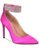 I.n.c. Women's Kaylynn Ankle-strap Evening Pumps, Created For Macy's Women's Shoes