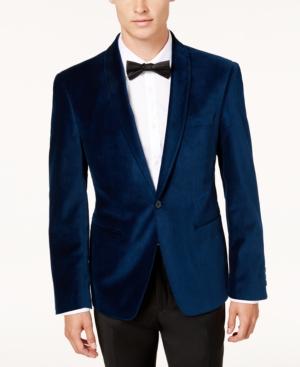 Calvin Klein Men's Slim-fit Velvet Dinner Jacket