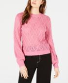 Leyden Cable-knit Cropped Sweater