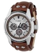 Fossil Watch, Men's Decker Brown Leather Strap Ch2565