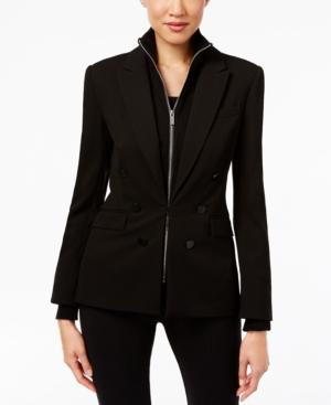 Calvin Klein Knit-inset Jacket