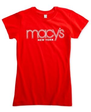 Macy's Rhinestone Logo T-shirt