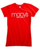 Macy's Rhinestone Logo T-shirt