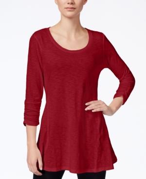 Style & Co Burnout Knit Top, Only At Macy's