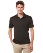 Perry Ellis Big And Tall Short Sleeve Open Polo Shirt