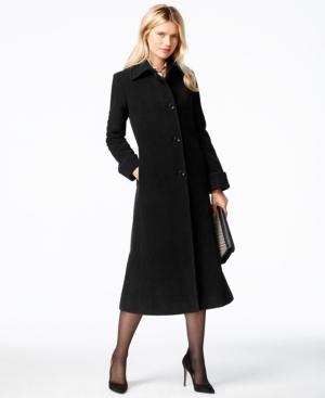 Jones New York Petite Wool Maxi Coat