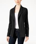Style & Co. Open-front Blazer, Only At Macy's