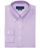 Polo Ralph Lauren Men's Pinpoint Oxford Classic-fit Non-iron Solid Dress Shirt