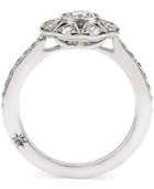 Antique Star By Marchesa Certified Diamond Engagement Ring In 18k White Gold (1 Ct. T.w.)