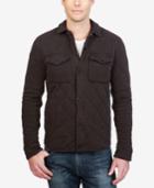 Lucky Brand Men's Quilted Western Shirt Jacket