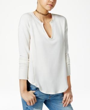 American Rag Split-neck Sweatshirt, Only At Macy's