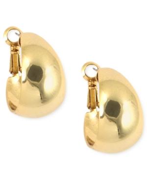Anne Klein Medium Band Hoop Earrings