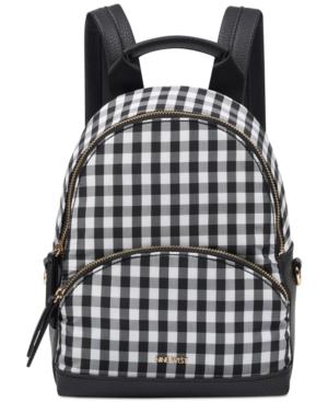 Nine West Taren Gingham Small Backpack