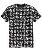 Ring Of Fire Allover Skulls T-shirt