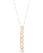 M. Haskell For Inc International Concepts Gold-tone Imitation Pearl Lariat Necklace, Created For Macy's