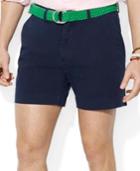 Polo Ralph Lauren Core Classic-fit Flat-front Chino Shorts