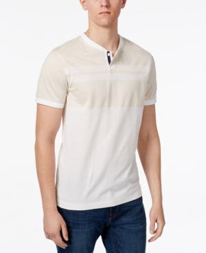 Tommy Hilfiger Men's Carter Colorblocked Striped Henley