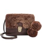 Patricia Nash Sherpa Shearling Lanza Crossbody Organizer