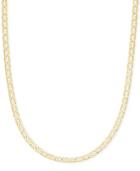 Marine Link Chain 22 Necklace In 14k Gold