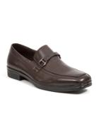 Deer Stags Men's Colby Memory Foam Dress Comfort Classic Runoff Toe Moc Embellished Saddle Bit Slip-on Loafer Men's Shoes