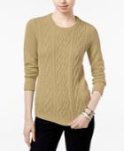 Tommy Hilfiger Lucy Cable-knit Sweater, Only At Macy's