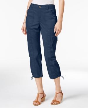 Style & Co Cargo Capri Pants Available In Regular & Petite Sizes, Created For Macy's