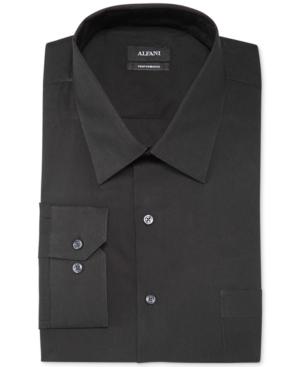 Alfani Big And Tall Solid Performance Dress Shirt