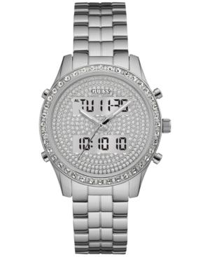 Guess Women's Analog-digital Stainless Steel Bracelet Watch 38mm U0817l1, A Macy's Exclusive Style