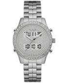 Guess Women's Analog-digital Stainless Steel Bracelet Watch 38mm U0817l1, A Macy's Exclusive Style