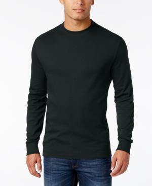 John Ashford Men's Big And Tall Interlock Crew-neck T-shirt, Only At Macy's