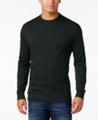 John Ashford Men's Big And Tall Interlock Crew-neck T-shirt, Only At Macy's