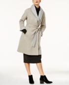 Eileen Fisher Wool-blend Shawl-collar Coat