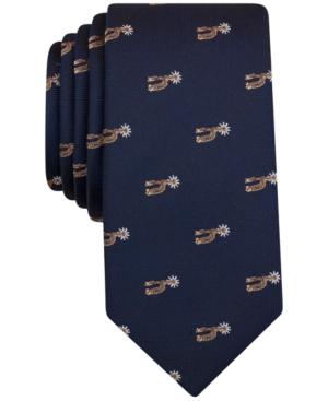 Bar Iii Men's Boot Spurs-print Tie, Only At Macy's