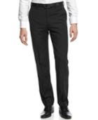 Dkny Black Pindot Pants Extra Slim Fit