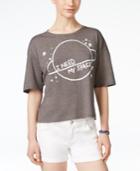 Mighty Fine Juniors' I Need Space Graphic Boxy T-shirt