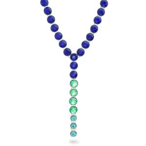 Steve Madden Blue Stone Y Necklace