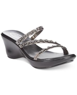 Callisto Shana Thong Wedge Sandals Women's Shoes