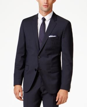 Hugo By Hugo Boss Men's Navy Extra Slim-fit Jacket