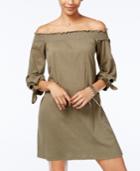 Jessica Simpson Juniors' Marlika Off-the-shoulder Dress