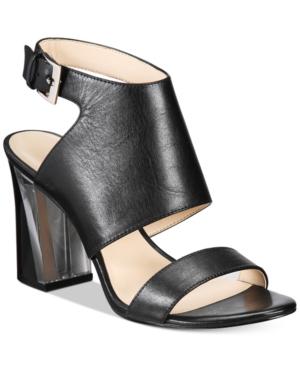 Nine West Moshpit Block-heel Sandals Women's Shoes