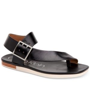 Calvin Klein Women's Rivita Flat Sandals Women's Shoes