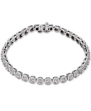 Certified Diamond Tennis Bracelet (4 Ct. T.w.) In 14k White Gold