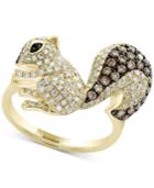 Confetti By Effy Diamond Squirrel Ring (1-1/5 Ct. T.w.) In 14k Gold