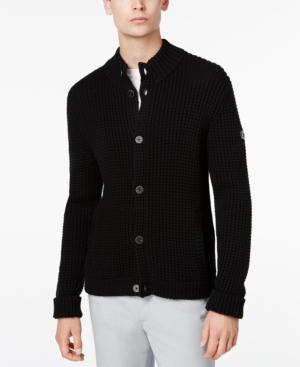 Armani Exchange Men's Button-up Cardigan