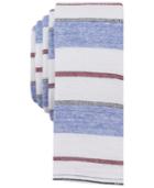 Original Penguin Men's Garratt Horizontal Stripe Cotton Skinny Tie