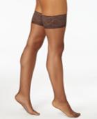 Hanes Sheer Lace Top Thigh Highs Hosiery 0a444