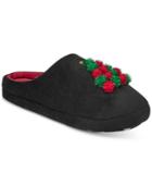 Charter Club Tree Pom-poms Clog Slippers, Created For Macy's