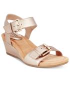 Giani Bernini Bryana Memory Foam Wedge Sandals, Created For Macy's Women's Shoes