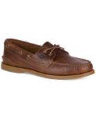 Sperry Men's A/o 2 Eye Orleans Wax Leather Loafers Men's Shoes