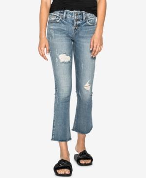 Silver Jeans Co. Aiko Ripped Bootcut Jeans